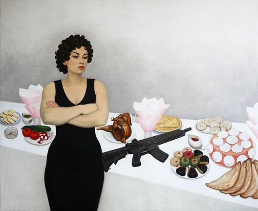 ETERI CHKADUA. GAUMARJOS. SOLO EXHIBITION, MILANO