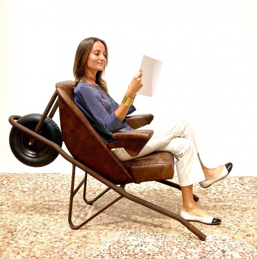 ARCHILEO, La Carriola-Poltrona by OVO Design Idee Manufatti